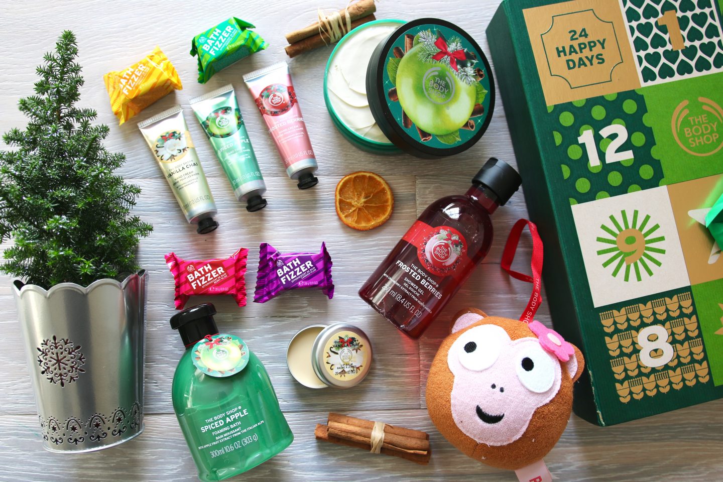 The Body Shop Christmas Range Emma Mumford