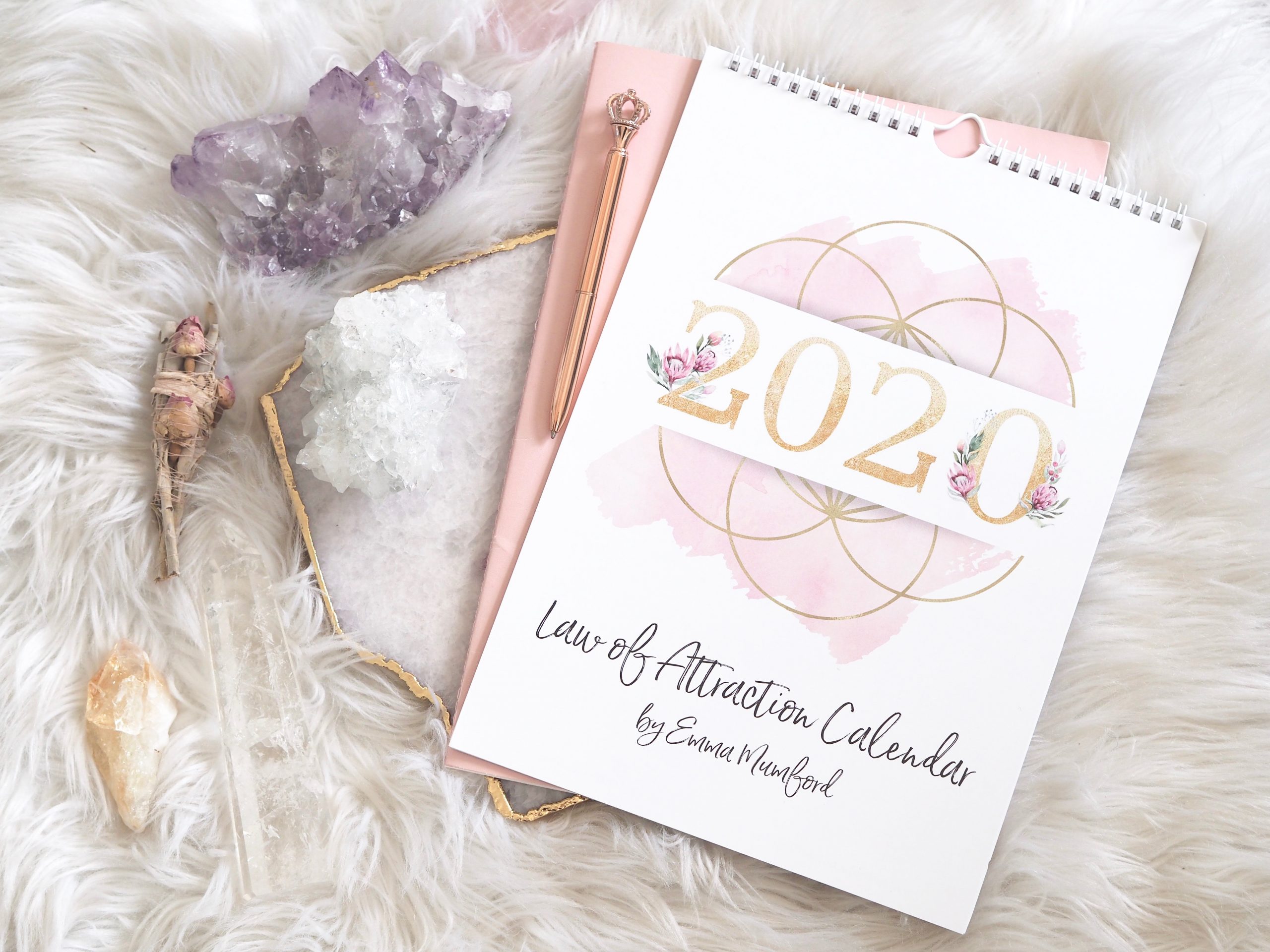 2020 LAW OF ATTRACTION CALENDAR - Emma Mumford
