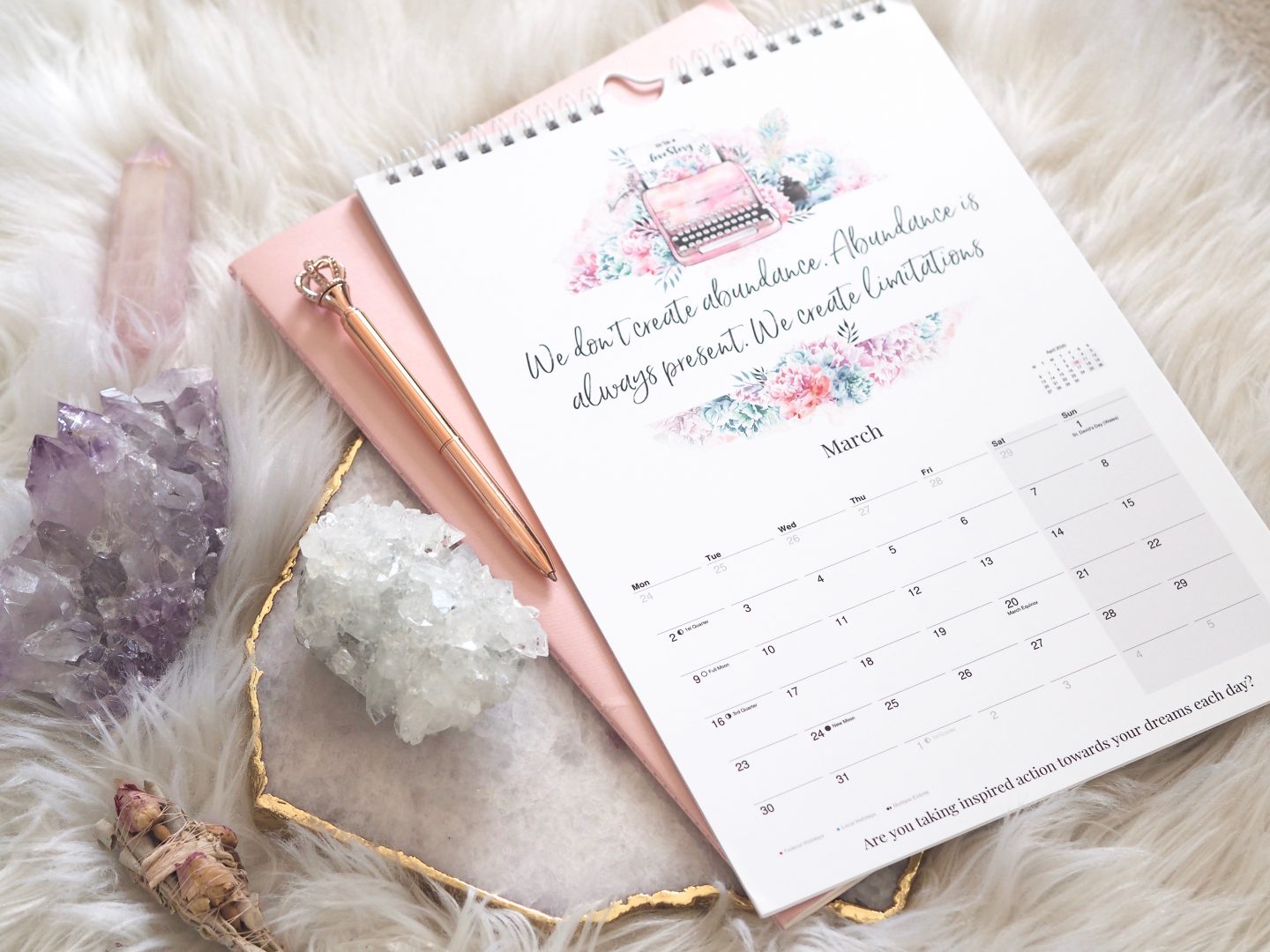 2020 LAW OF ATTRACTION CALENDAR - Emma Mumford