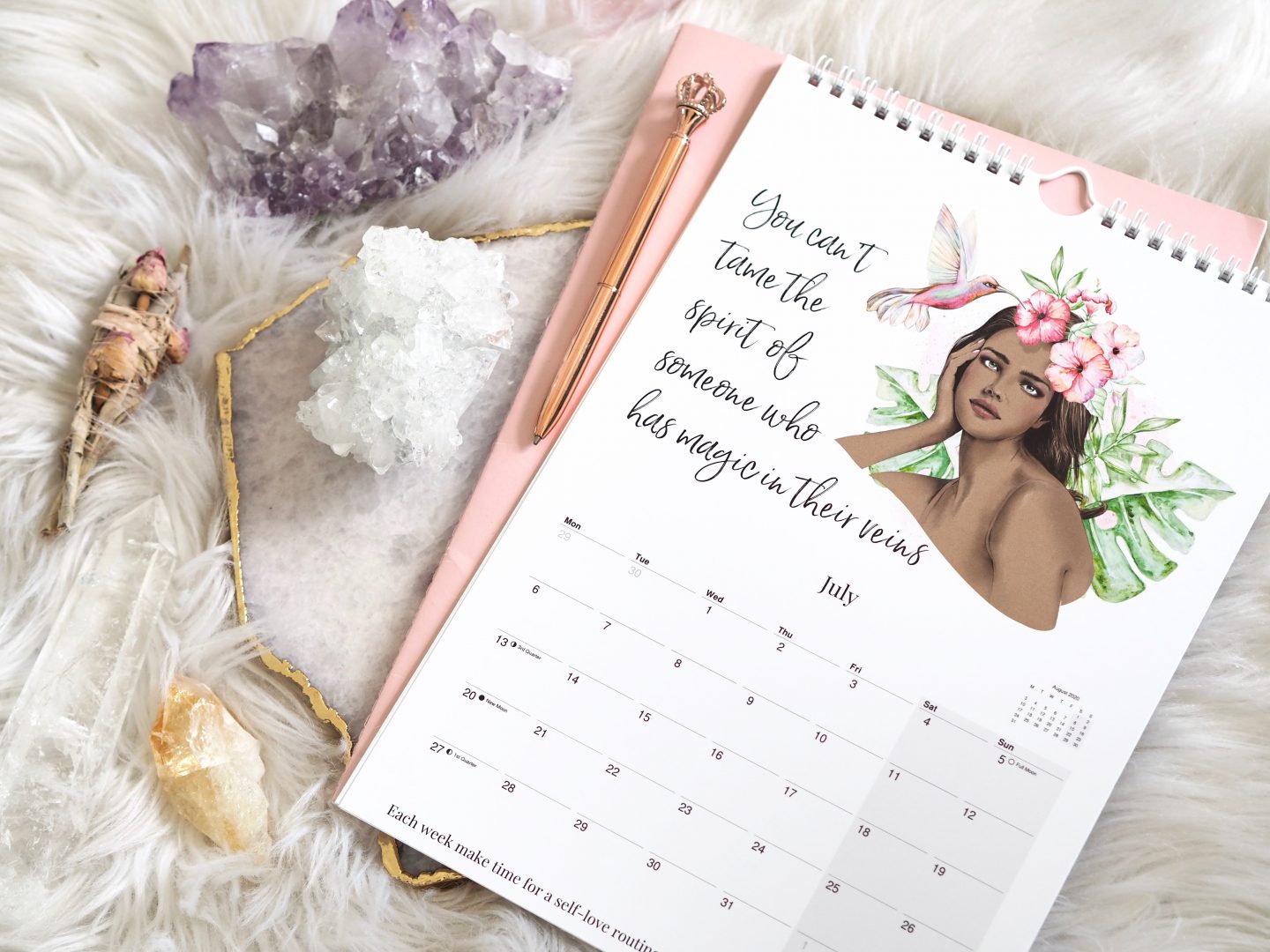 2020 LAW OF ATTRACTION CALENDAR - Emma Mumford