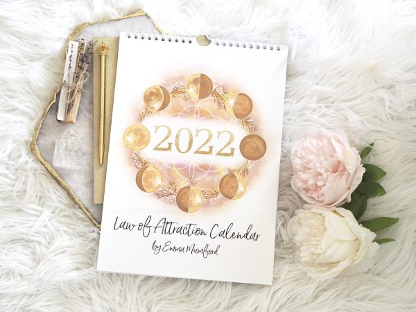 2022 Law Of Attraction Wall Calendar A4 | Emma Mumford