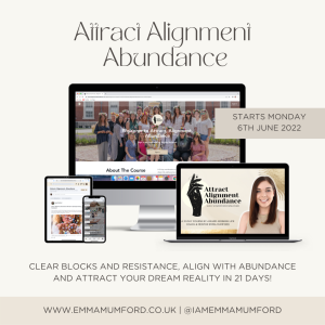 Attract Alignment Abundance 21-day manifestation course by Emma Mumford