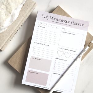 DAILY MANIFESTATION PLANNER A5 | LAW OF ATTRACTION STORE
