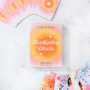 Manifesting Rituals Affirmation Deck by Emma Mumford