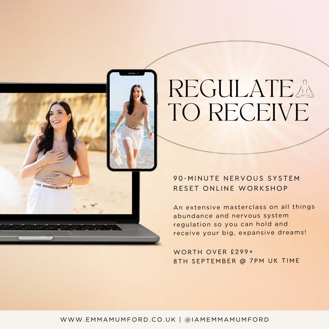 Regulate to Receive Masterclass by Emma Mumford