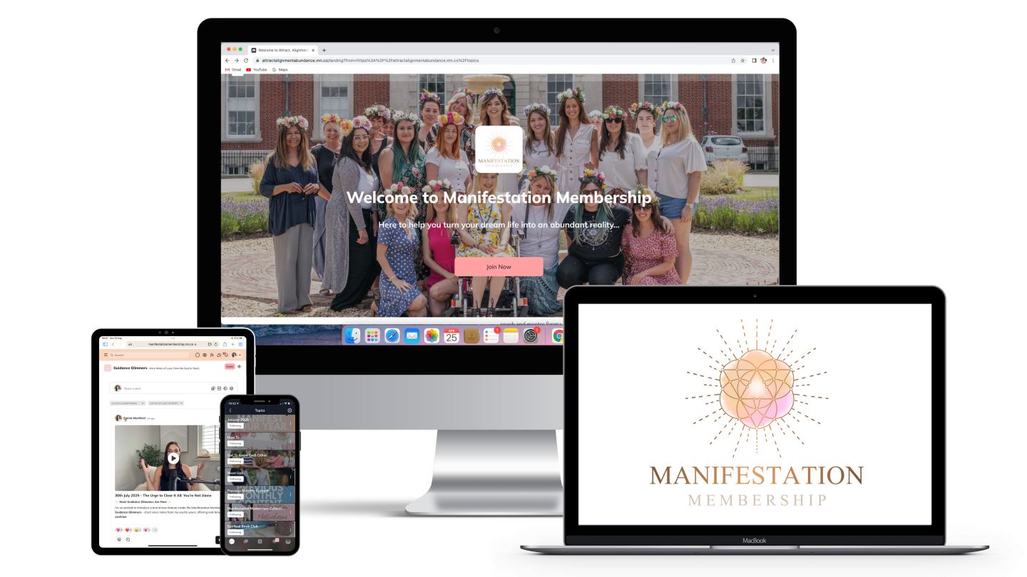 Manifestation Membership by Emma Mumford