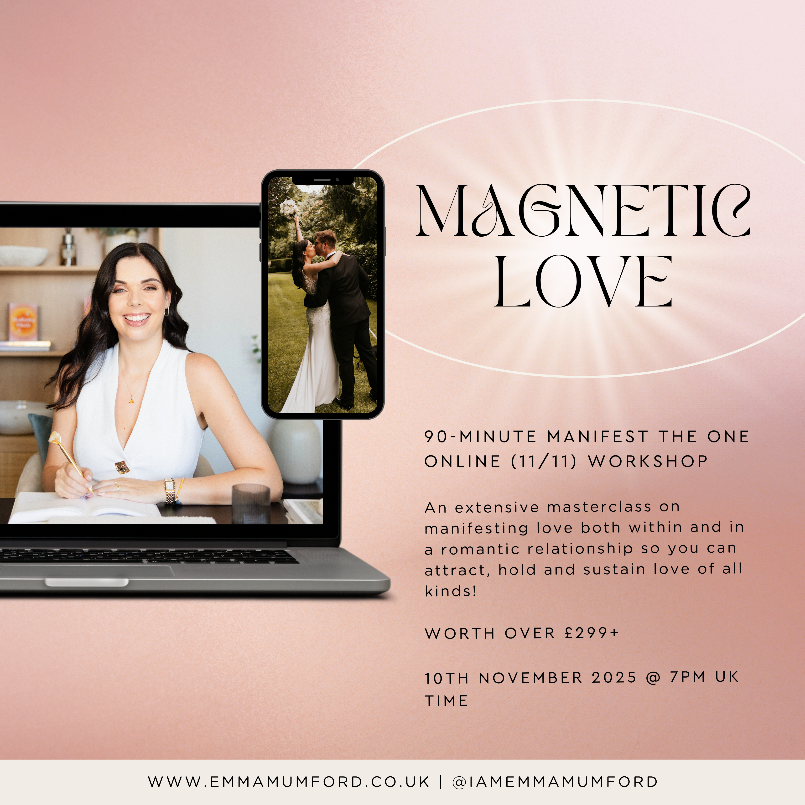 MAGNETIC LOVE MASTERCLASS BY EMMA MUMFORD