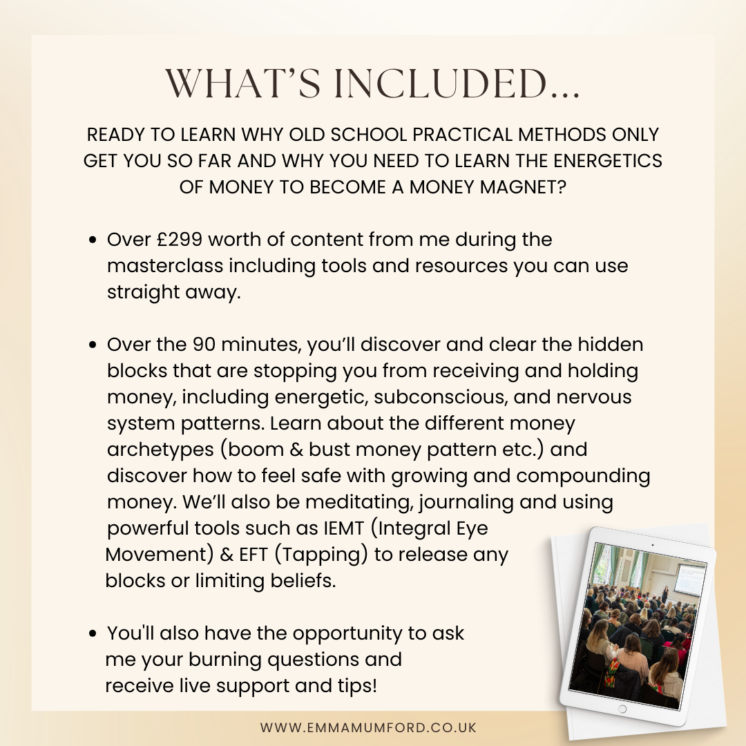 MAGNETIC MONEY MASTERCLASS