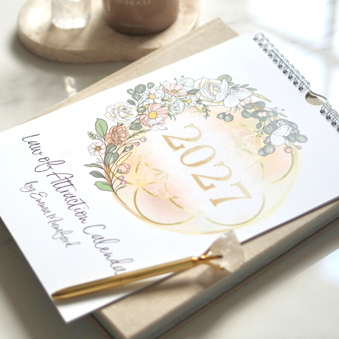 2027 Law Of Attraction Wall Calendar A4 | Emma Mumford